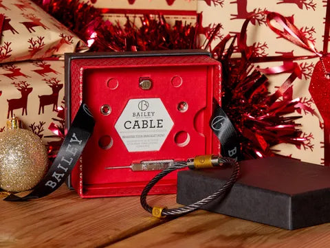 TAILOR MADE CHRISTMAS GIFTS WOMEN S AND MEN S STAINLESS STEEL BRACEL Bailey of Sheffield