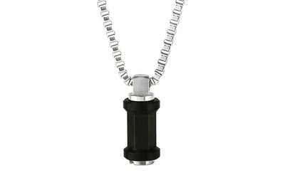 Bobbin Stainless Steel Pendant Converter Necklace