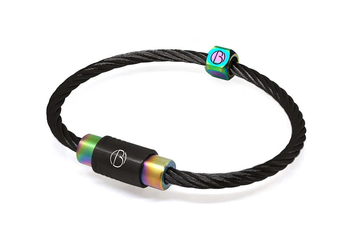 Borealis CABLE Stainless Steel Bracelet | Bailey of Sheffield