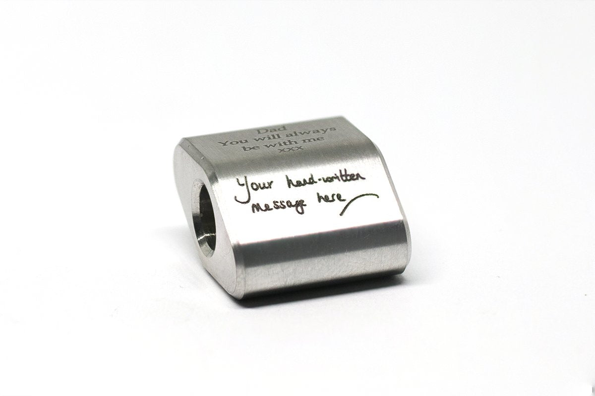 Stainless Steel Capsule Bead - Free Text Engraving*
