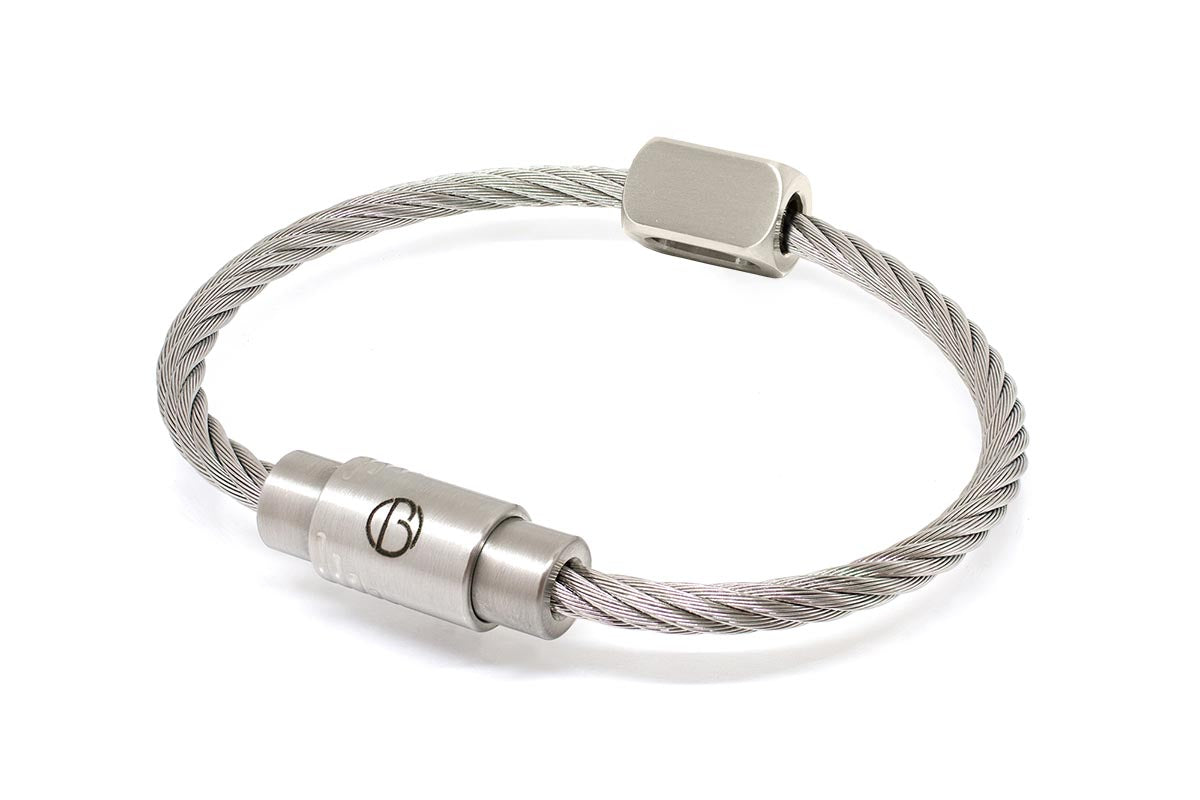 Men's stainless steel medical id bracelet sale