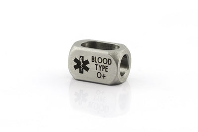 ID Bead Stainless Steel - Free Text Engraving*