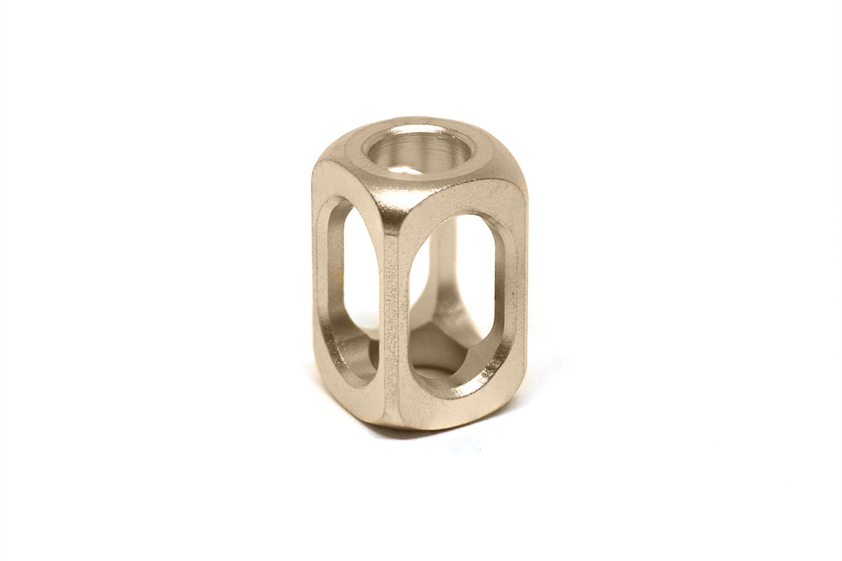 Stainless Steel Cutaway Bead