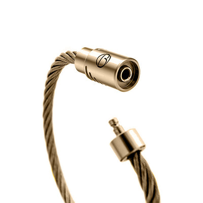Champagne Gold PVD CABLE Stainless Steel Bracelet
