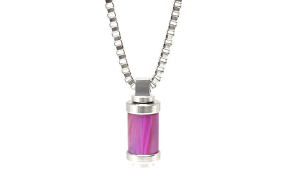 ECO Bead Stainless Steel Pendant Converter Necklace
