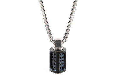 Aero Stainless Steel Pendant Converter Necklace