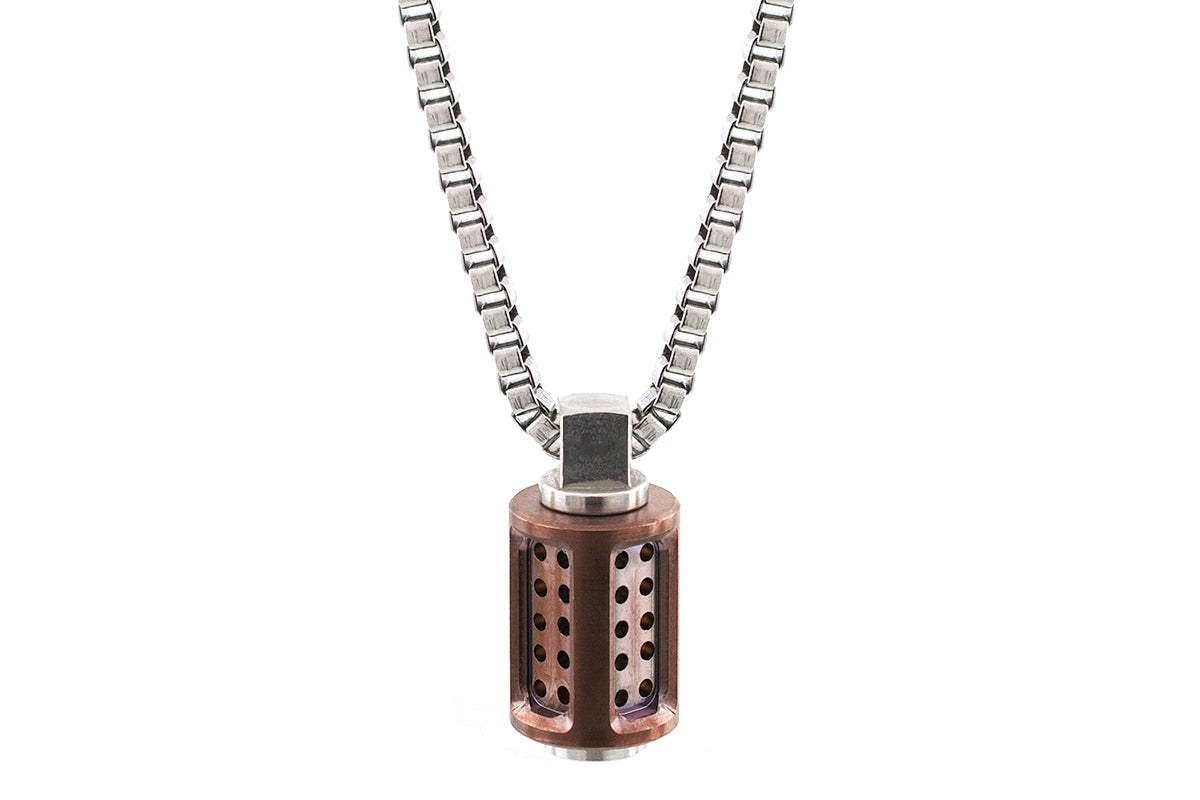 Aero Stainless Steel Pendant Converter Necklace