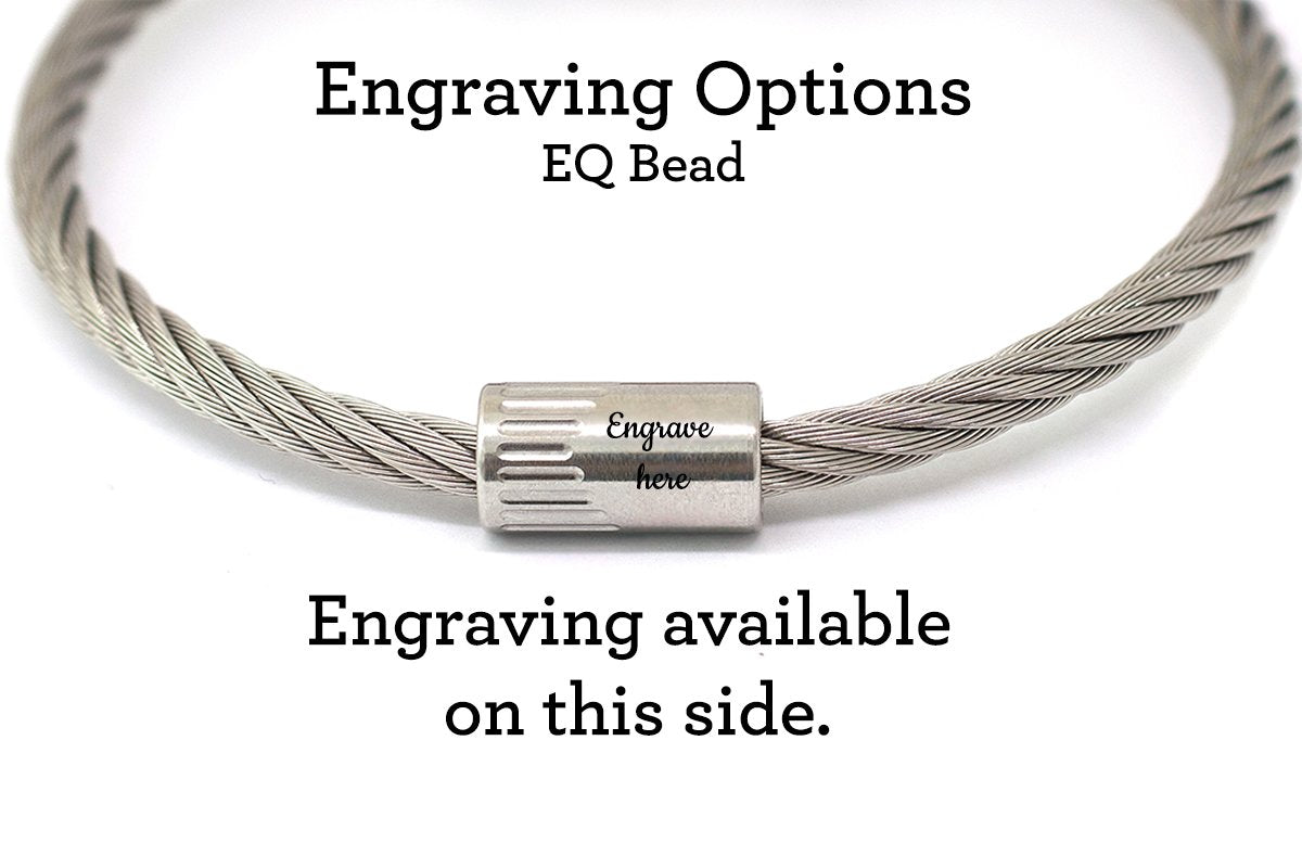 Fully Loaded Borealis CABLE Stainless Steel Bracelet