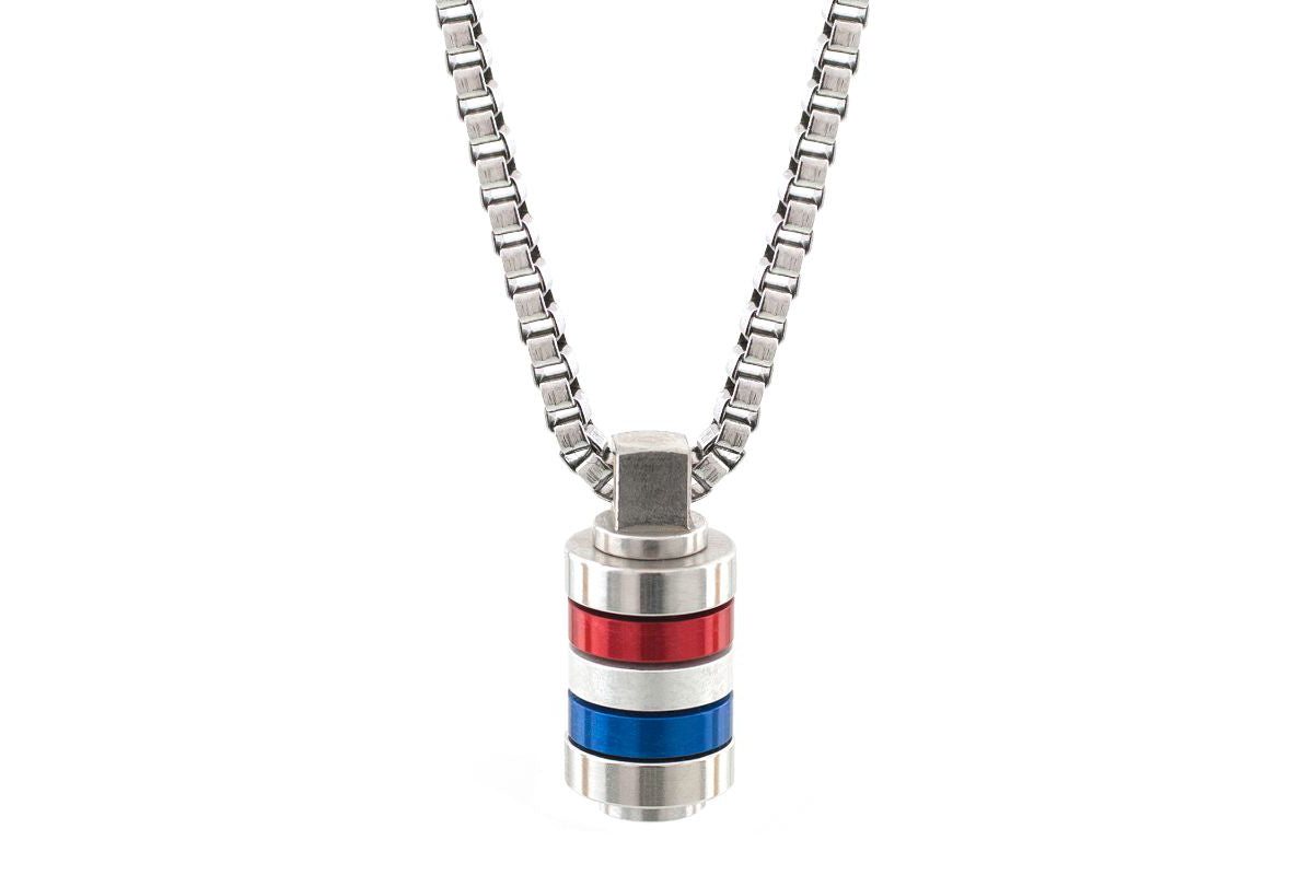 GB Mini Mixer Stainless Steel Pendant Converter Necklace
