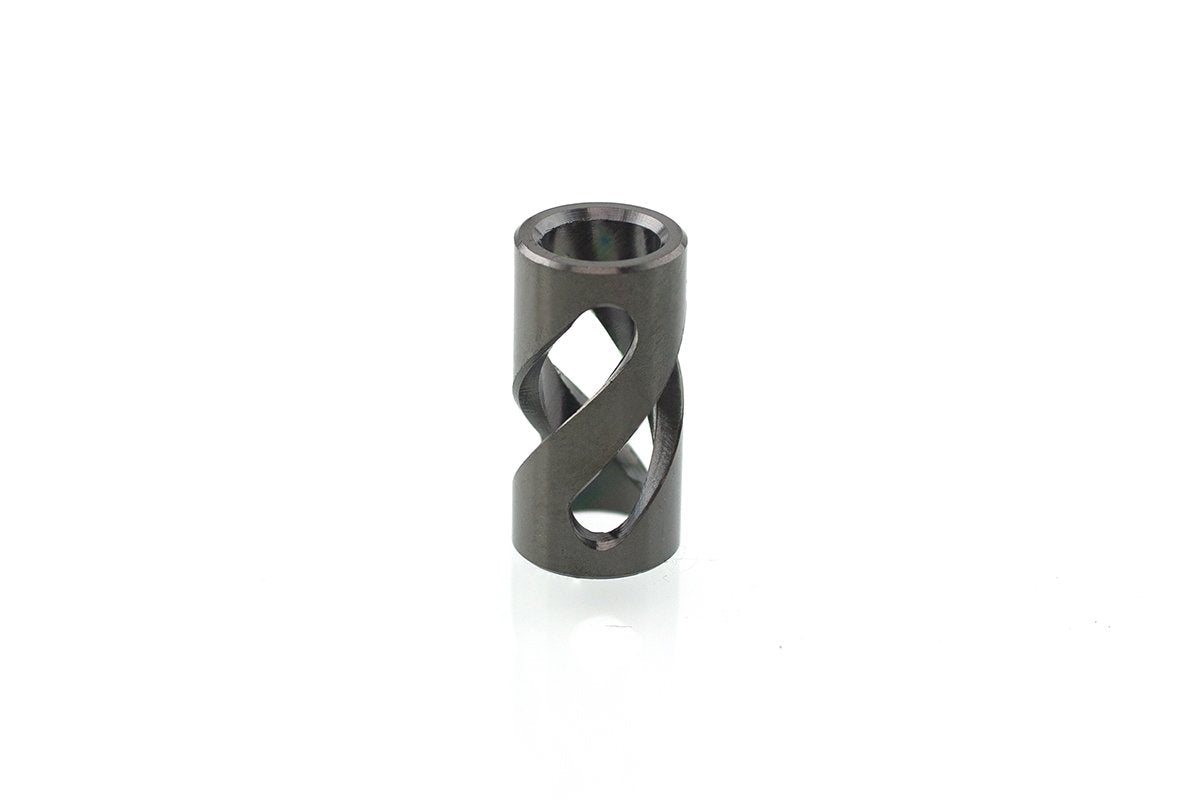 Stainless Steel Candy Twist Bead