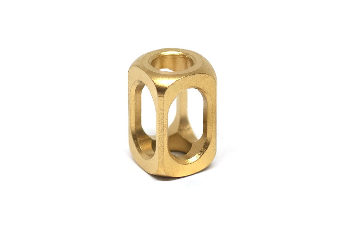 Stainless Steel Cutaway Bead