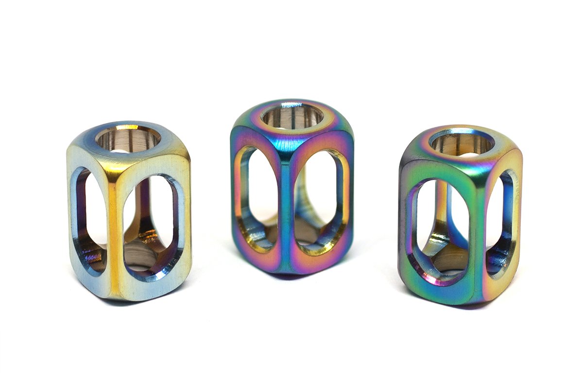 Stainless Steel Cutaway Bead