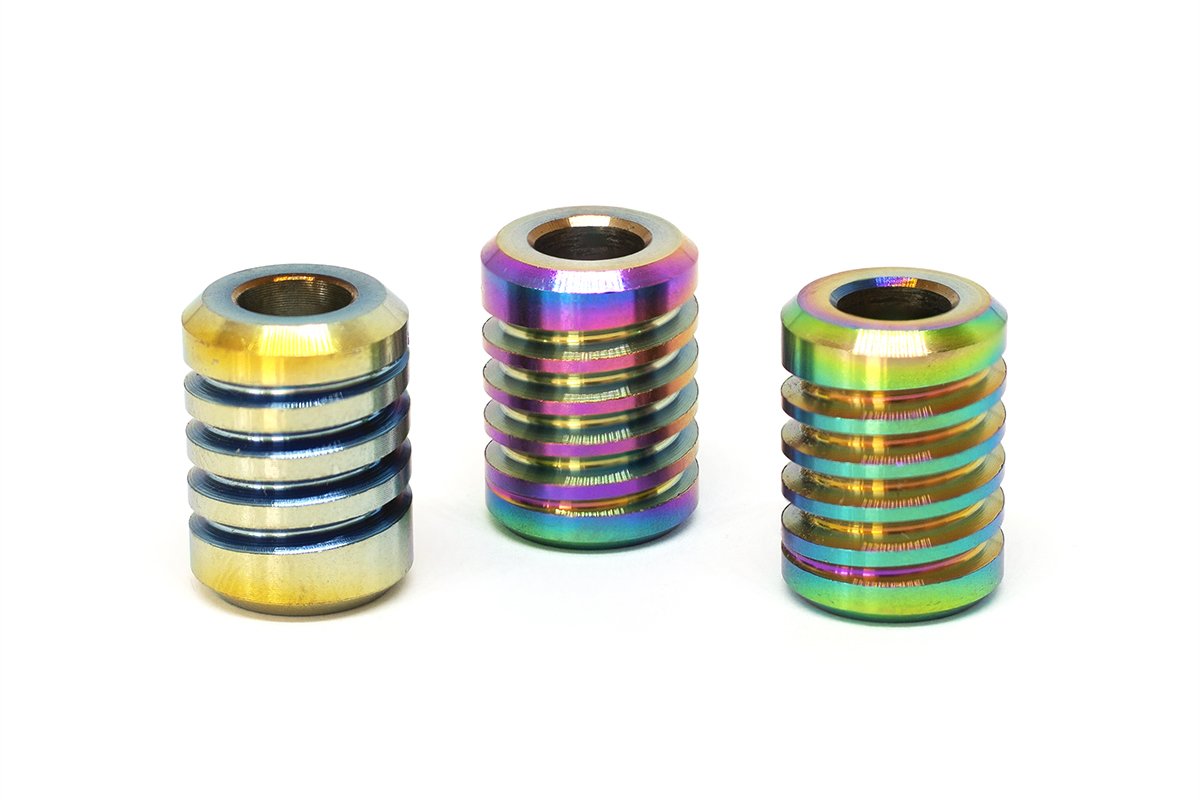 Stainless Steel Jet Bead