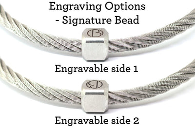 Super Burner CABLE Stainless Steel Bracelet