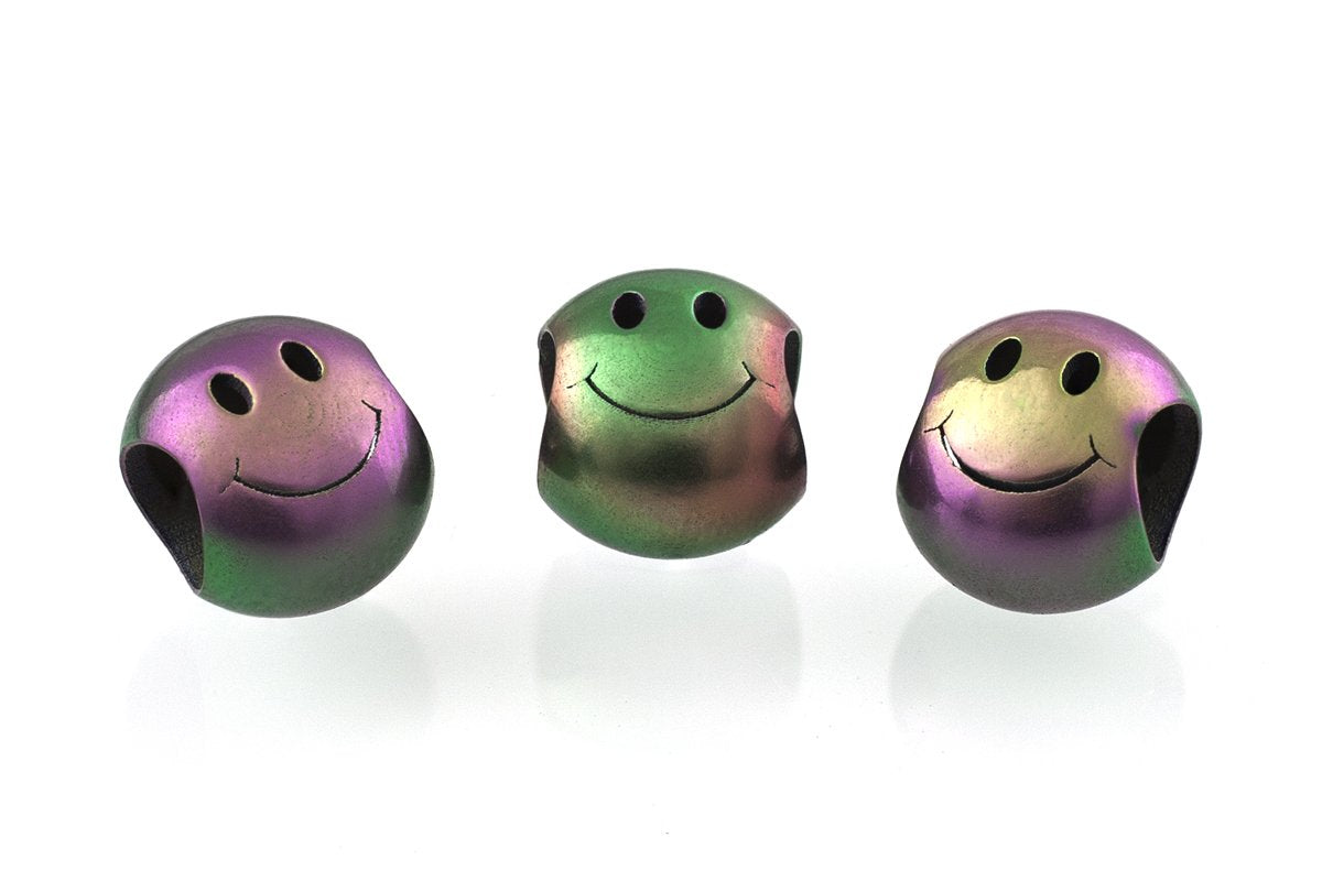 Smiley Bead Stainless Steel