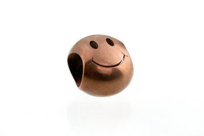 Smiley Bead Stainless Steel