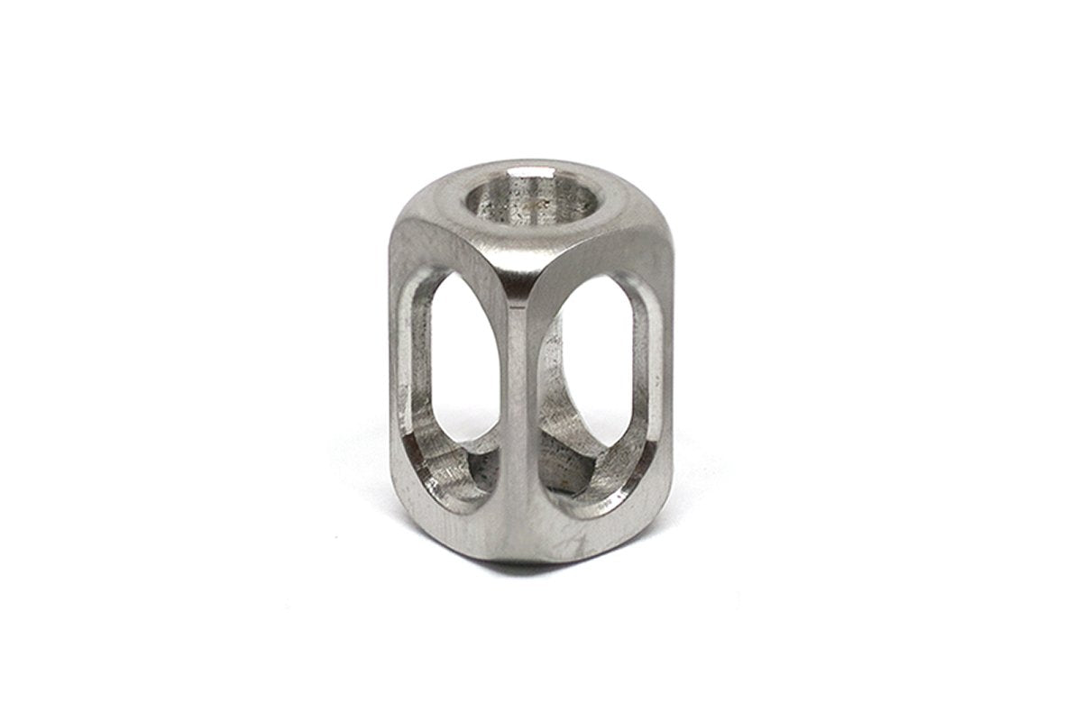 Stainless Steel Cutaway Bead
