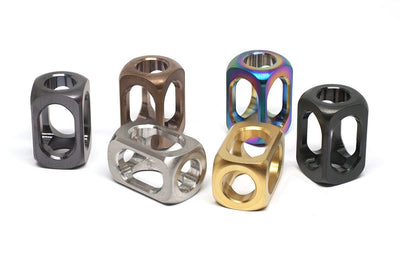 Stainless Steel Cutaway Bead