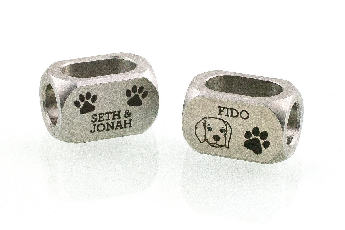 ID Bead Stainless Steel - Free Text Engraving*